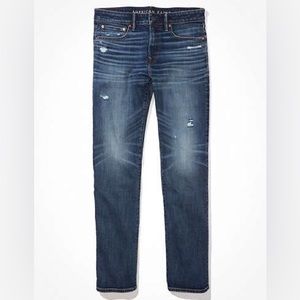 American Eagle AirFlex+ Ripped Athletic Straight Men’s Jean